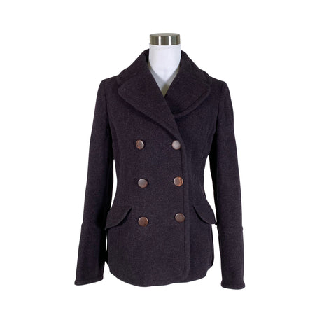 Unisex MasCara - Wool coat, size 38 - Violet ()