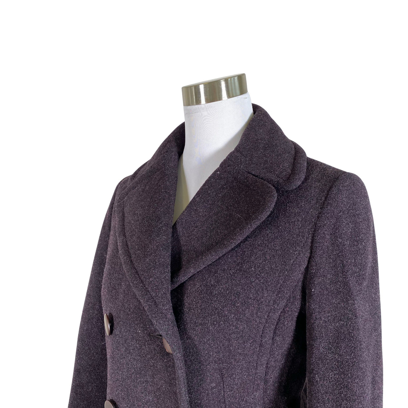 Unisex MasCara - Wool coat, size 38 - Violet (3)