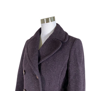 Unisex MasCara - Wool coat, size 38 - Violet (3)