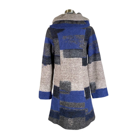 Unisex Aino - Wool coat, size 36 - Blue (2)
