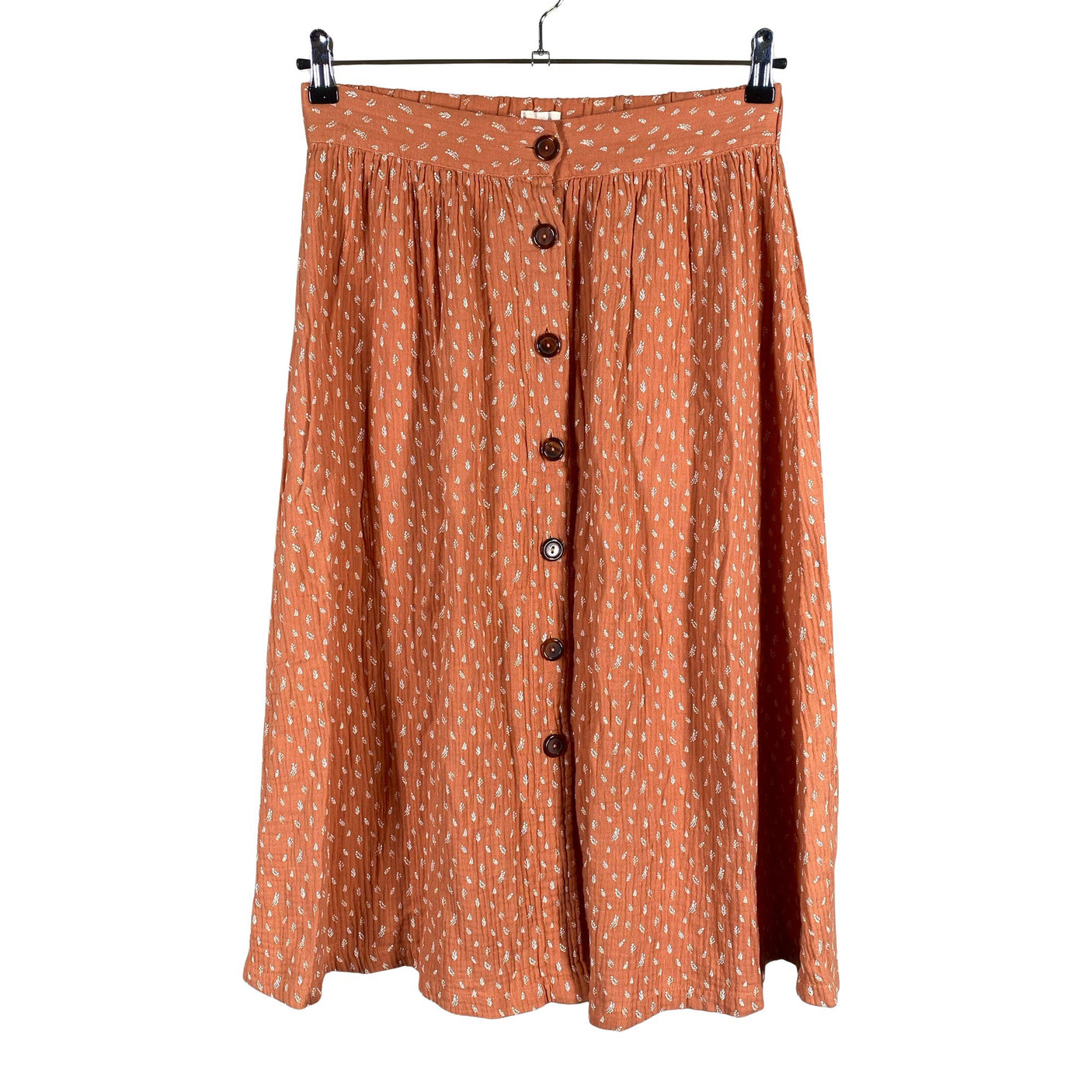 Unisex Kaiko - Fabric skirt, size 38 - Orange (1)