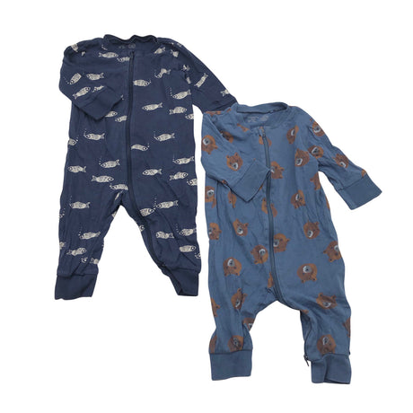 Unisex Lindex - Nightwear, size 62 - 68 - Blue ()