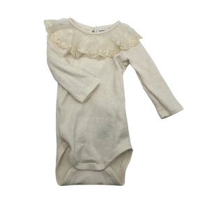 Unisex Name It - Body, size 56 - 62 - Natural white (1)