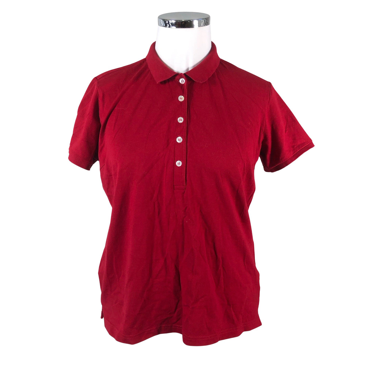 Unisex James Harvest - Polo shirt, size 44 - Red (1)