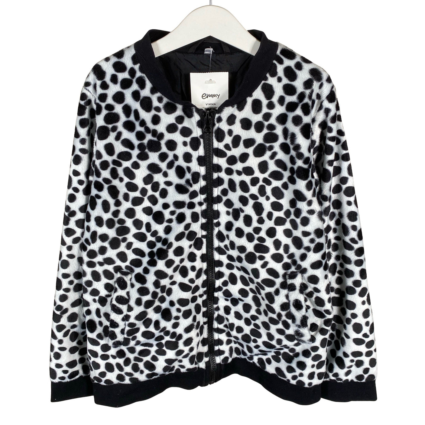 Unisex Vimma - Fleece jacket, size 134 - 140 - Black (1)