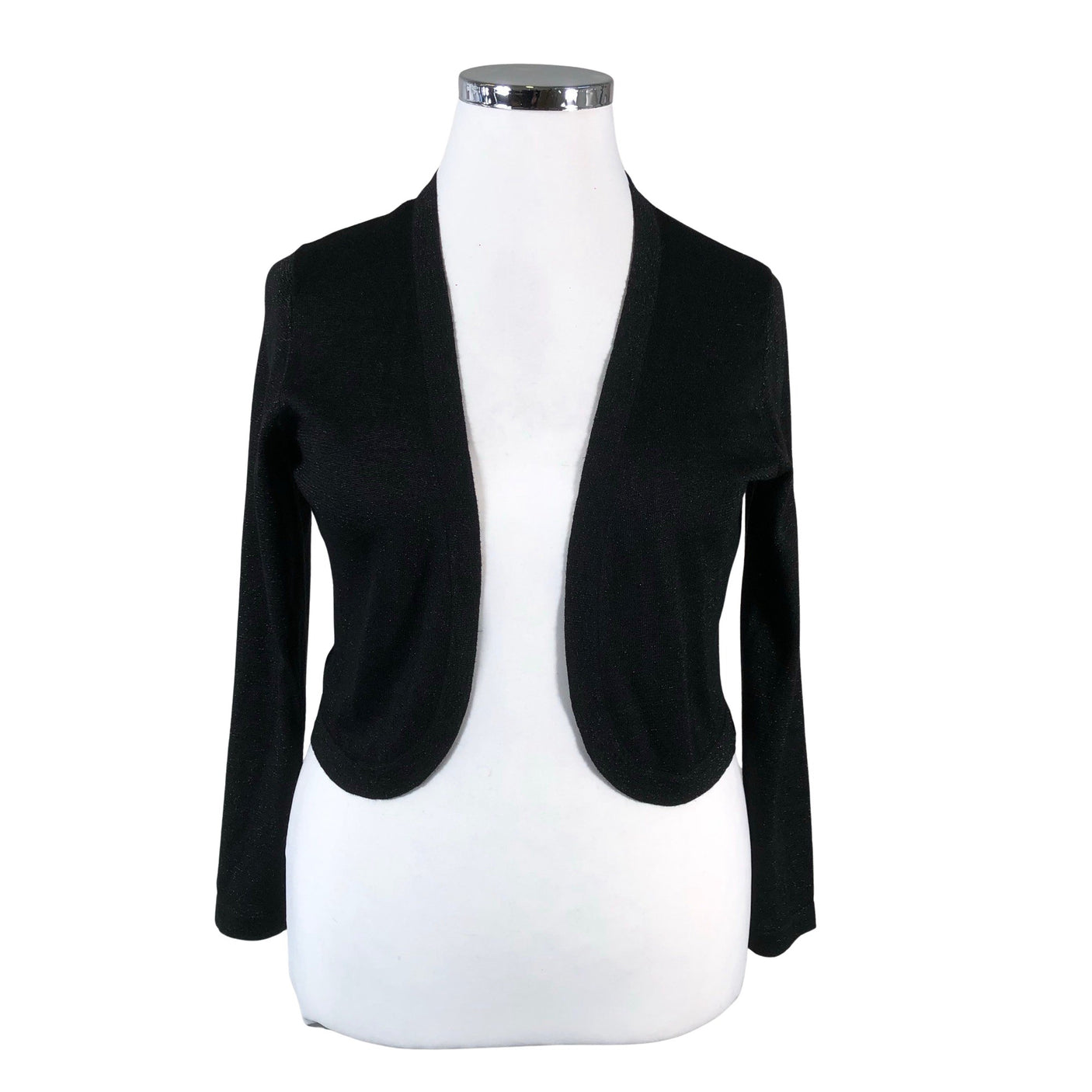 Unisex Kaffe - Knit bolero jacket, size 42 - Black (1)