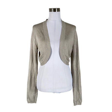 Unisex Ril's - Knit bolero jacket, size 38 - Beige ()