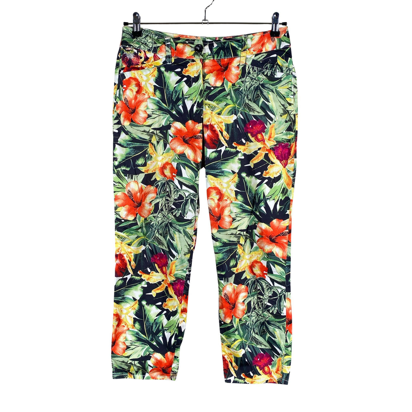 Unisex Gerry Weber - Capri pants, size 38 - Green (1)