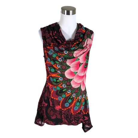 Unisex Desigual - Tricot tunic, size 40 - Light pink ()