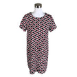 Unisex New Look - Schiffon dress, size 38 - Wine red ()