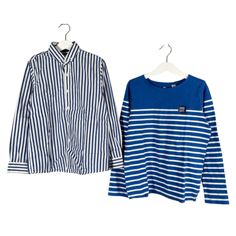 Unisex Okaïdi - Tricot shirt, size 134 - 140 - Blue ()