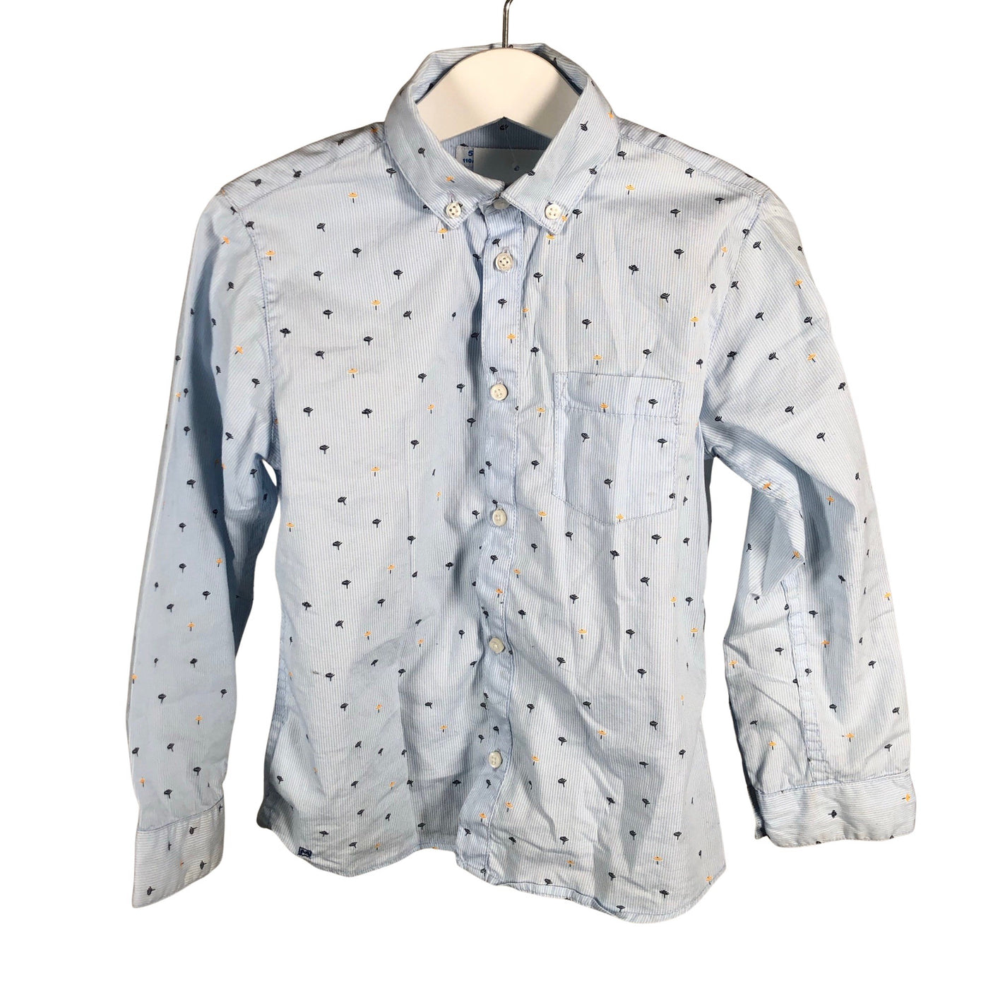 Unisex Mayoral - Collared shirt, size 104 - 110 - Light blue (1)