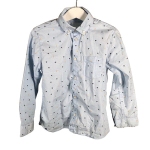 Unisex Mayoral - Collared shirt, size 104 - 110 - Light blue (1)