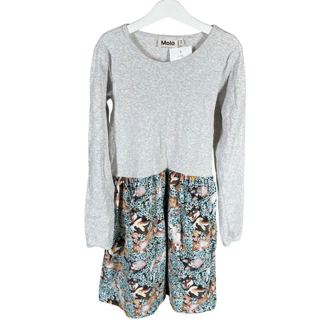 Unisex Molo Kids - Tricot dress, size 146 - 152 - Gray ()