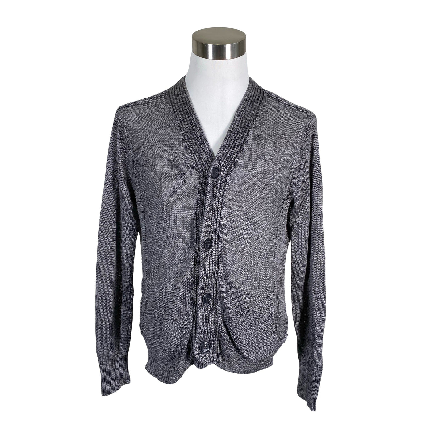 Unisex Armani Collezioni - Cardigan, size M - Gray (1)
