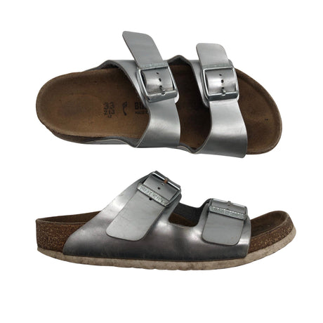 Unisex Birkenstock - Sandals, size 33 - Silver ()