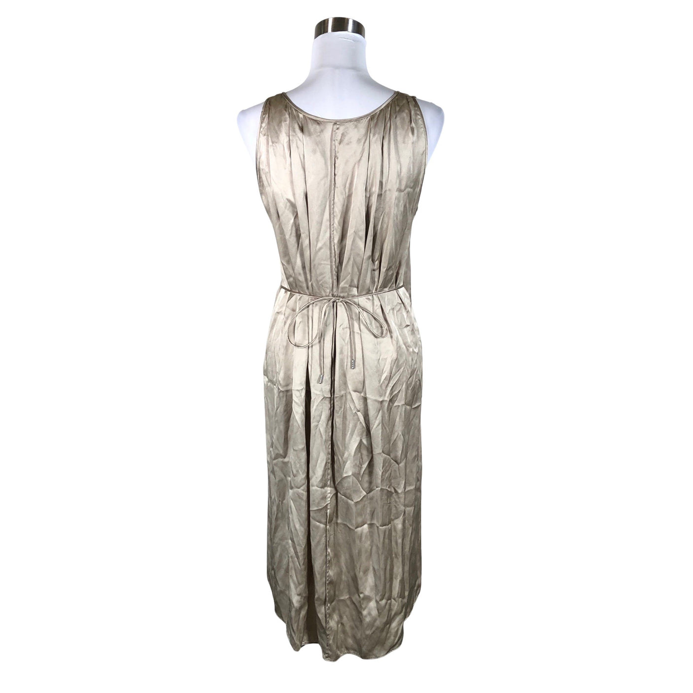 Unisex Tiger of Sweden - Schiffon dress, size 34 - Beige (2)