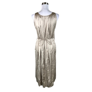 Unisex Tiger of Sweden - Schiffon dress, size 34 - Beige (2)