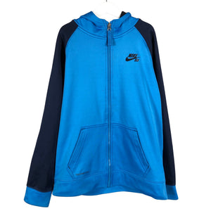 Unisex Nike - Fleece jacket, size 152 - 158 - Blue (1)