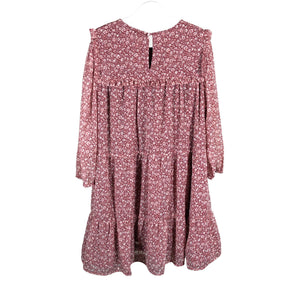 Unisex Coconut - Schiffon dress, size 146 - 152 - Wine red (2)