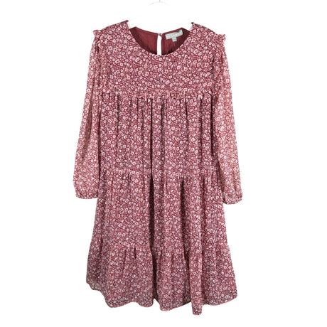 Unisex Coconut - Schiffon dress, size 146 - 152 - Wine red ()