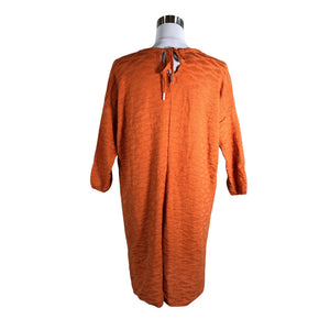 Unisex Kaino - Knit dress, size 38 - Orange (2)