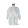 Unisex Rinascimento - Short-sleeved blouse, size 40 - Natural white ()