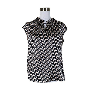 Unisex Comma - Short-sleeved blouse, size 38 - Light pink (1)