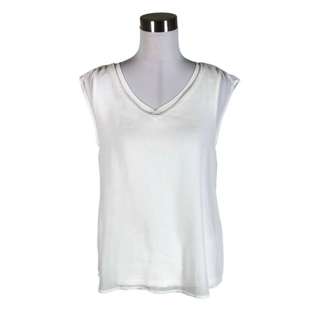 Unisex Soyaconcept - Tricot tank top, size 36 - White ()