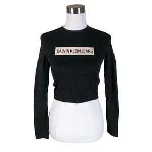 Unisex Calvin Klein - Tricot shirt, size 34 - Black (1)