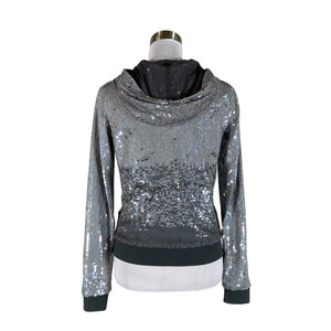 Unisex Marc Cain - Hoodie, size 38 - Silver (2)