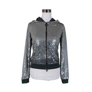 Unisex Marc Cain - Hoodie, size 38 - Silver (1)