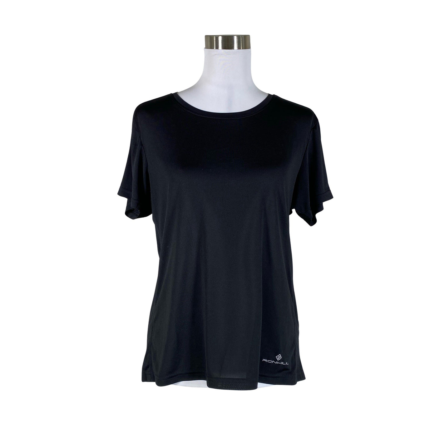 Unisex Ronhill - Sports shirt, short sleeve, size 40 - Black (1)