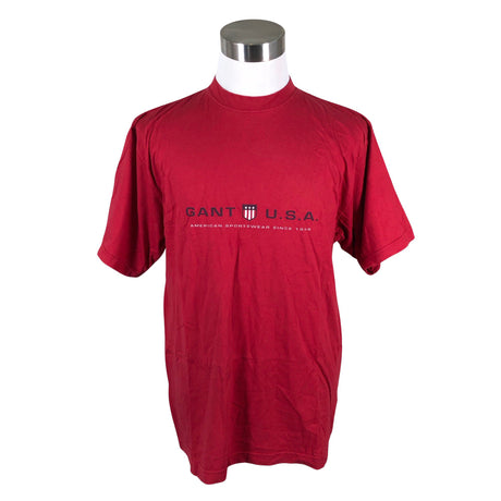 Unisex Gant - T-shirt, size M - Red ()