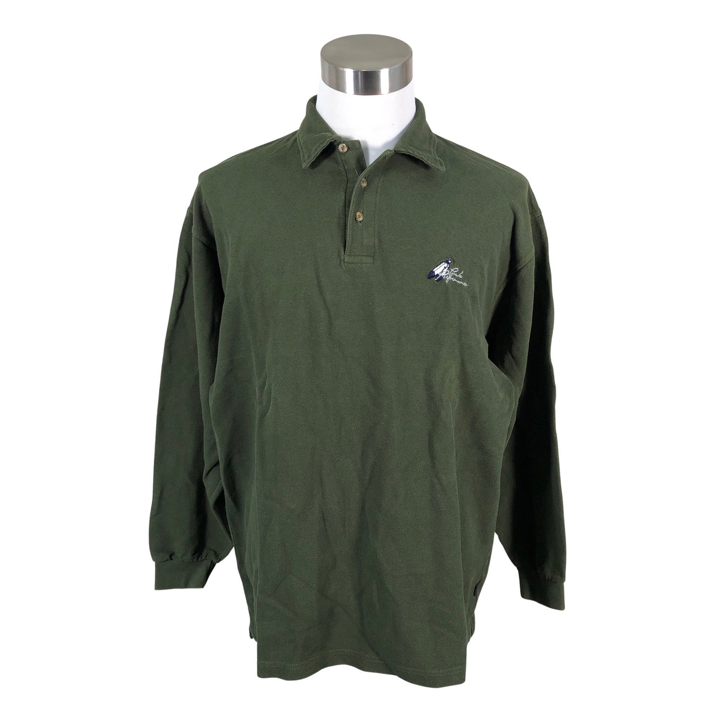 Unisex Peak Performance - Polo shirt, size L - Green (1)