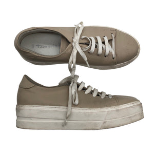 Unisex Tamaris - Casual sneakers, size 40 - Beige (1)