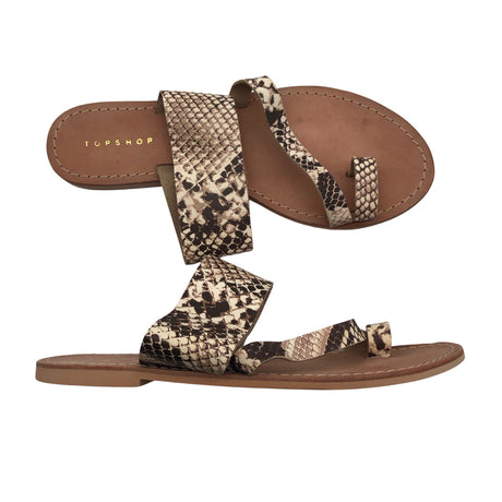 Unisex Topshop - Sandals, size 39 - Brown ()