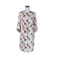 Unisex Part two - Schiffon dress, size 34 - White ()
