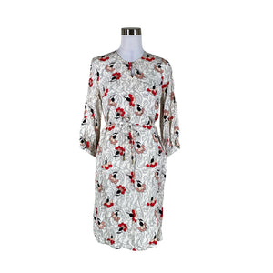 Unisex Part two - Schiffon dress, size 34 - White (1)