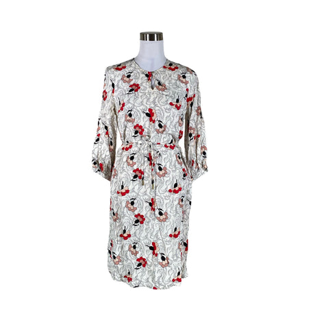 Unisex Part two - Schiffon dress, size 34 - White ()