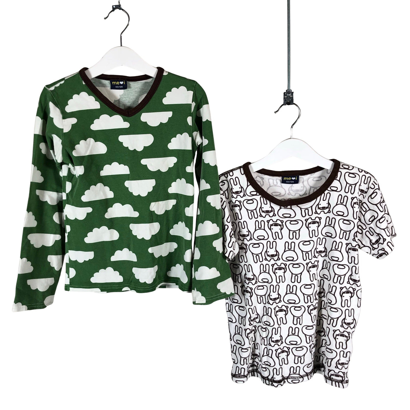 Unisex me&i - Tricot shirt, size 122 - 128 - Green (1)