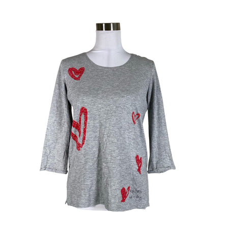 Unisex Cecil - Tricot tunic, size 36 - Gray ()