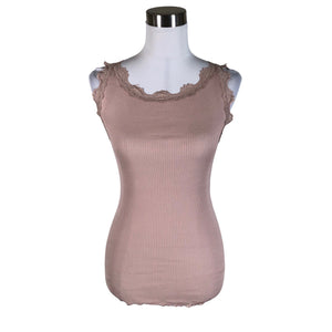 Unisex Rosemunde - Tricot tank top, size 36 - Light pink (1)