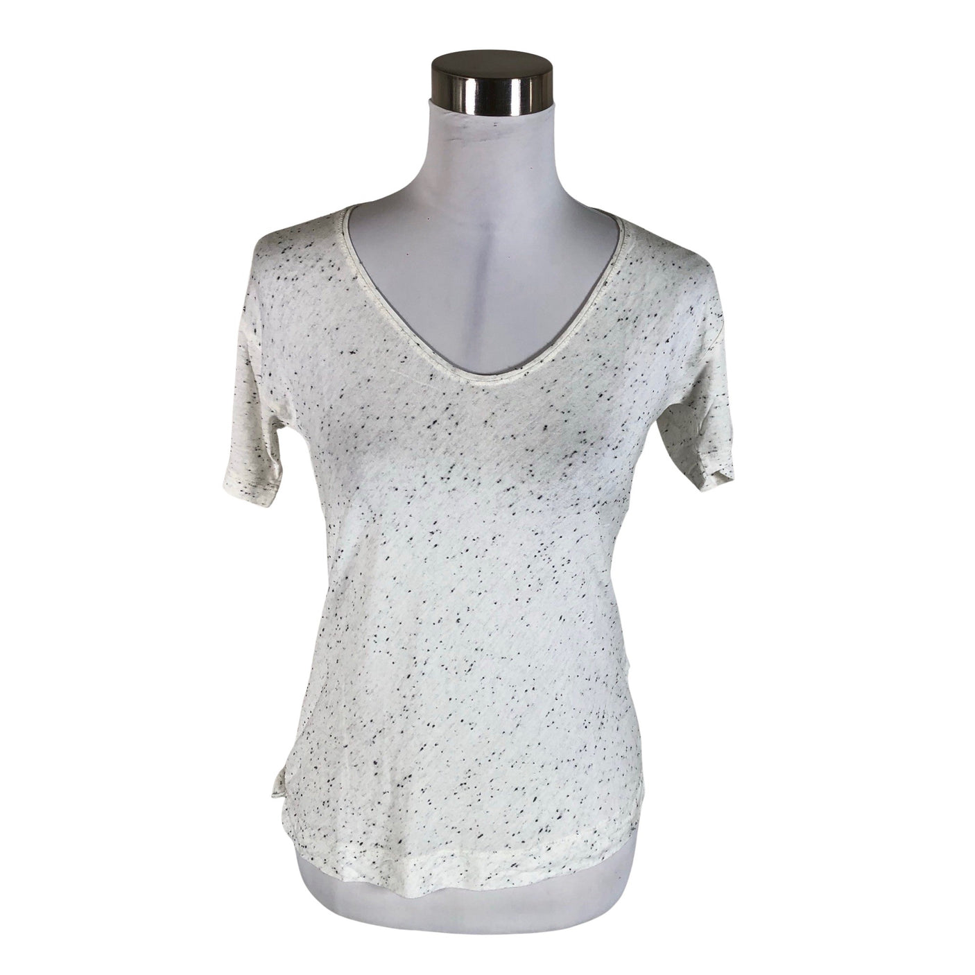Unisex Massimo Dutti - T-shirt, size 34 - White (1)