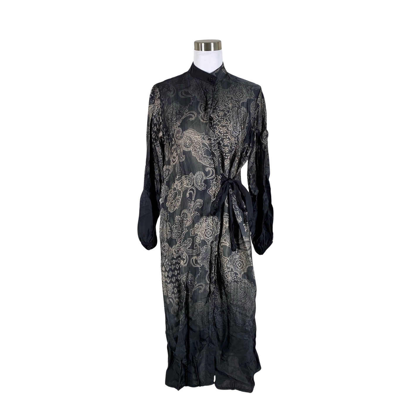 Unisex Marta - Schiffon dress, size 40 - Black (1)