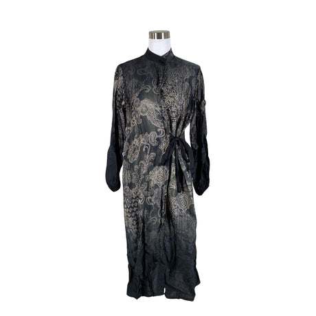 Unisex Marta - Schiffon dress, size 40 - Black ()