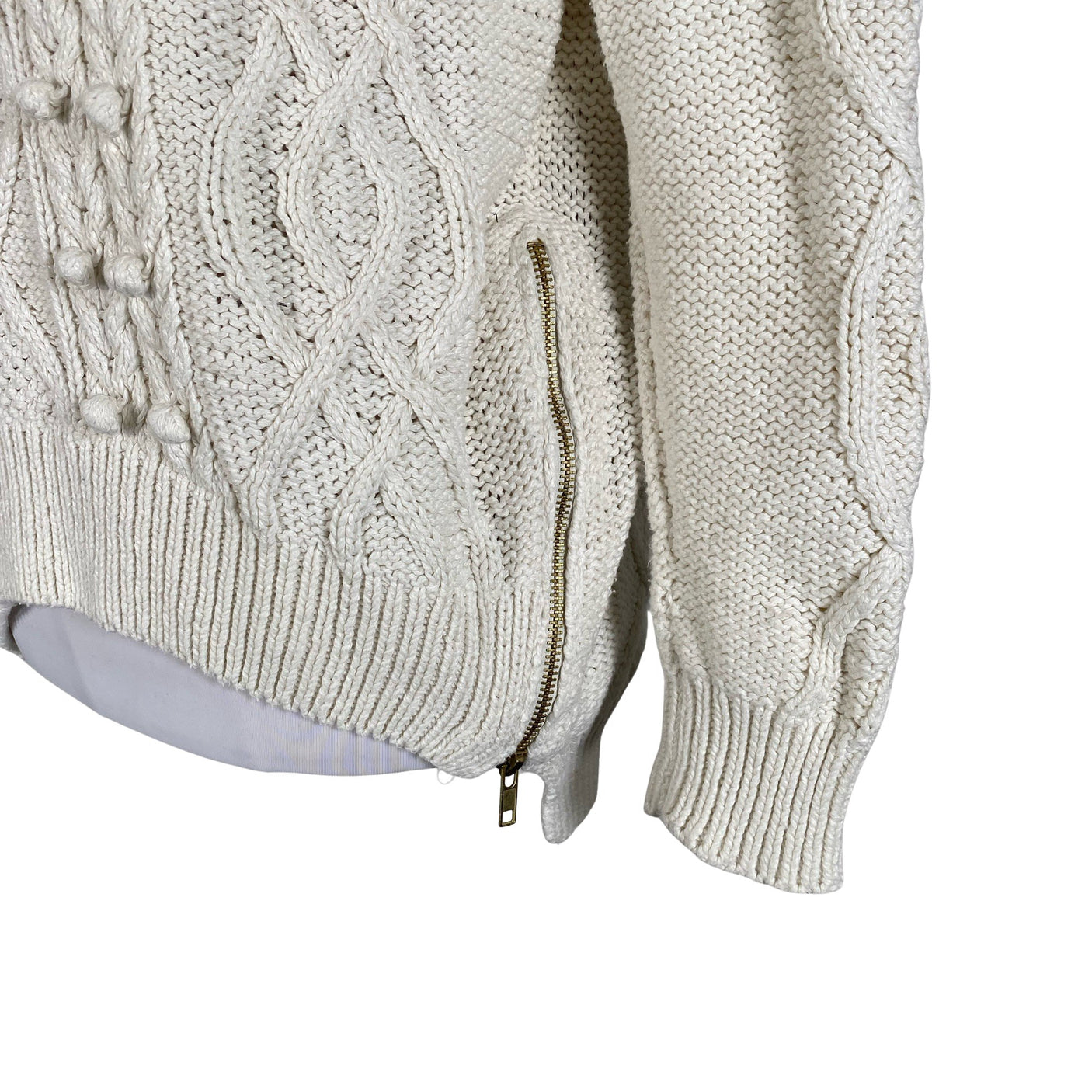 Unisex Lindex - Sweater, size 38 - Natural white (2)