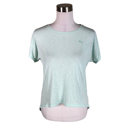 Unisex Puma - Sports shirt, short sleeve, size 36 - Light blue ()