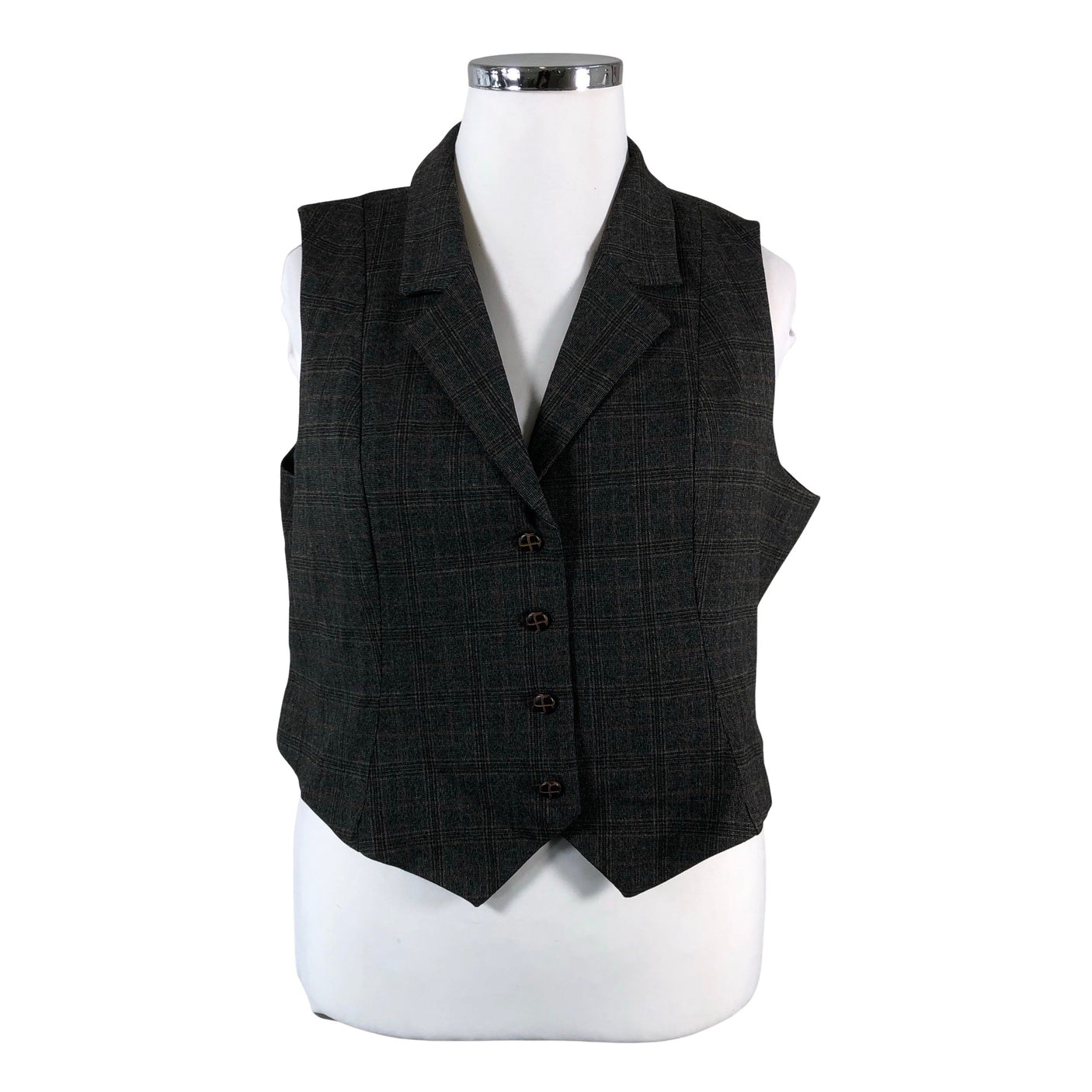 Unisex Collectif - Vest, size 46 - Brown (1)