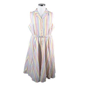 Unisex Collectif - Dress, size 46 - White (1)